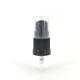 18mm 18/415 Black Plastic Pump Dispenser For Cream Lotion Foundation Primer