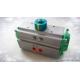 90 degree rack and pinion pneumatic rotary actuator Pneumo actuators green endcaps
