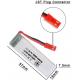 U817A Lithium Polymer Battery 500mah 3.7v Lipo Rechargeable Battery RC