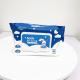 Eco Friendly Unscented Wet Wipes Cleaning Wet Tissue 80CT Flip Lid For Babies