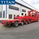 4 Line 8 Axle Windmill Rotor Blade Transport Trailer for Sale