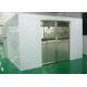 Industry Cleanroom Air Shower System Tunnel With Width 1800 Automatic Sliding Doors