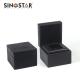 Single Watch Box with Plastic Core Snap Button Closure and Screen Printing Surface Finish