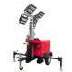 Mobile/Portable Diesel Light Towers with Engine Mitsubishi L2E by Power 3KW with LED 4*350W High 8M