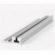 Matt Anodized Aluminium Extrusions Profiles , LED Strip Profile Aluminium Framing System