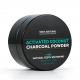 MSDS Charcoal Teeth Whitening Powder Peppermint 100% Natural Black