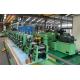 Green Color Welded Pipe Making Machine For Round Pipe Speed 100m/Min