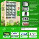 Fruit Salad Elevator Vending Machine With Conveyor Belt For Fragile Products