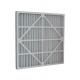 G4 Pleats Type Cardboard Frame Primary Air Filter For Air Conditioning System