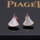Italy Roman Spirit DIVAS' DREAM Earrings Simple Fine Studs in Rose Gold REF