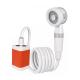 Outdoor Camping Shower Rechargeable Electric Shower Pump for Camping Bath Hiking Travel Pet Washing