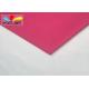 Rose Red Twill Oil Water Repellent Fabric Antistatic  240GSM