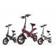 14 Inch Electric City Folding Bike Pneumatic Tire Adjustable Light Triangular Stable Stucture