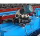 Gearbox Transmission PU Foam Shutter Door Roll Forming Machines With Saw Cutting