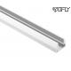 Anodized 6063 T5 Aluminium Led Profile Channel For Downy Lamplight