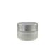Round 20g Custom Glass Cosmetic Jars Packaging Diameter 4.7cm Height 3.2cm