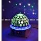 6x3W 360 Degree LED Effect Light , Disco Dj Stage Lighting Led Rgb Crystal Magic Ball