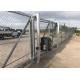 ASTM F1184 Horizontal Chain Link Fence Sliding Gate Gauge 9