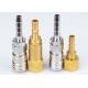 Korean Type Pneumatic Quick Release Coupling , LSQ-DD Nickle Plated Pneumatic Connectors