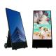 43'' LCD Portable Advertising Screens Display Signage Battery Powered Movable Kiosk Totem Portable Digital LCD Poster
