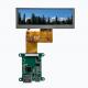 3.9 Inch Bar Type TFT LCD High Brightness 480*128 350nits HDMI Interface Touch Screen