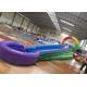 Colorful U Shaped Kids Water Slide PVC Tarpaulin For Playground / Amusement Park