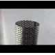 201 304 Perforated Stainless Steel Cylinder , Custom Length Perforated Steel Tube