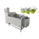 Automatic Disinfection Vegetable Washing Machine SUS 304 400KG/H