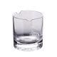 260ml Old Fashioned Whiskey Glass , Indented Cigar Rest Whiskey Shot Glasses