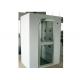 Automatic Blowing Cleanroom Air Shower Wind Speed 20~28 M/S Time Adjustable