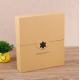 One Color Printing Brown Kraft Paper Gift Box With Foam Insert