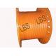 Orange Color Stainless Steel 304 LBS Grooved Drum With 11mm Wire Dia