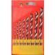 8-PIECES HSS TWIST DRILL BIT SETS