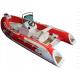 2022 rib boat inflatable speed boat 14ft orca hyalon center console steeing wheels rib430A