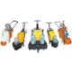 12 Heads Three Phase Marble Granite Floor Grinder Polisher , Adjustable Handle