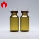 Pharmaceutical 3ml Amber Tiny Medical Glass Vials