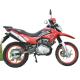 Red Super 200cc 250cc Enduro Off Road Motorcycles Gasoline Dirt Bikes