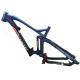 Lightweight Full Suspension Mountain Bike Frame 27.5 With Mid - Drive System