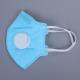 Thick Layers Protection Foldable Ffp2 Mask Blue Color For Personal Care