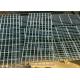 Twisted Galvanized Steel Bar Grating Smooth Flat Surface For Platform / Airport