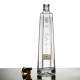 Super flint glass material Unique Polygon Shape Glass Bottle for Spirit Gin Vodka Ideal