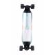 Led light I-Wonder  electric skateboard SK-E2 dual hub motors in-wheel  electric longboard