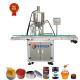 Electric Pneumatic Driven Round Bottle Automatic Filling Machine For Lotion Cream Jar