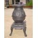 Waterproof Cast Iron Garden Chimney / Cast Iron Wood Burning Stove