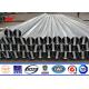 345Mpa Tubular Hot Dip Galvanized Steel Pole 2.75mm 3.0mm 3.75mm 4.0mm Thick