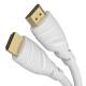 4K Video Audio Cable with Full 19pin HMDI Port 24k Gold Plated Conductor Material