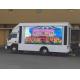 Full Color P8 SMD 3535 1/4 Scan  Led Mobile Billboard on Vehicles INDIA