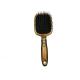 Salon hari brush/hair comb with mirror