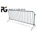 Hot Dipped Galvanized Outdoor Crowd Control Barriers For Traffic Road Safety