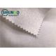 Wool Necktie Interlining Plain Weave / Polyester Interlining Fabric with Good Elasticity